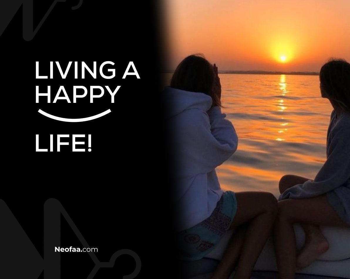 LIVING A HAPPY LIFE!