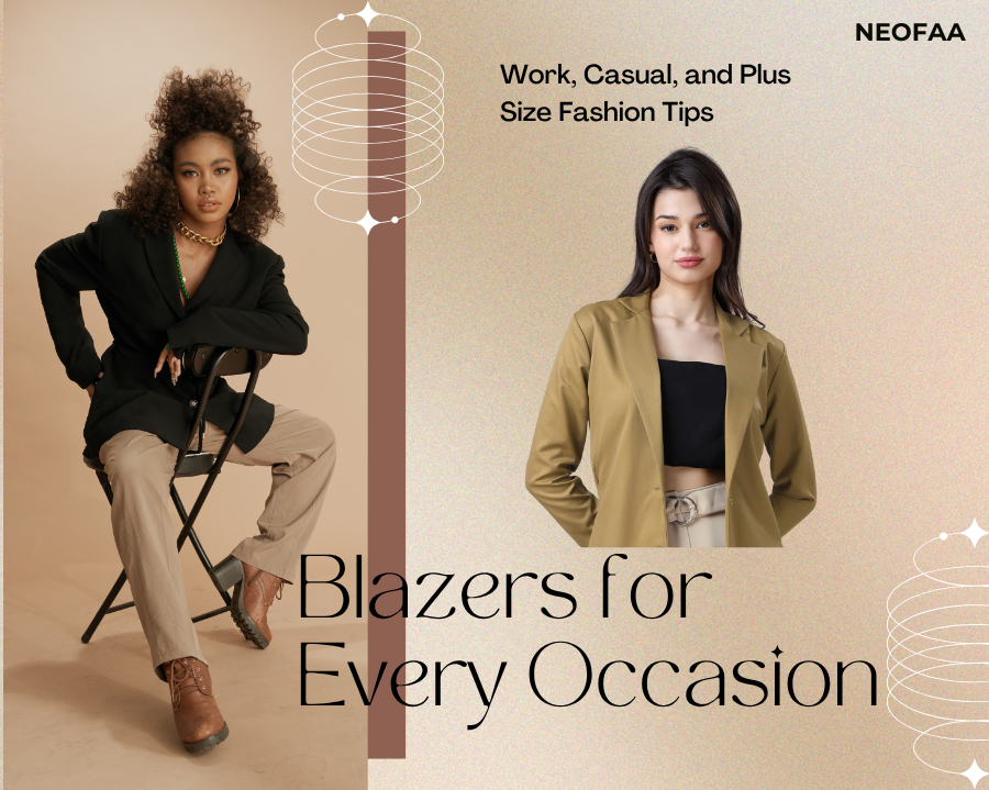 Blazers for Every Occasion: Work, Casual, and Plus Size Fashion Tips