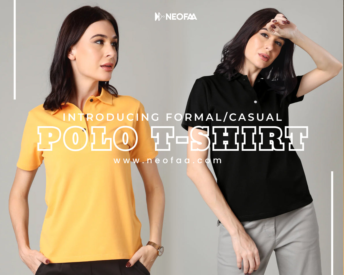 Introducing Formal/Casual Polo T-shirts!