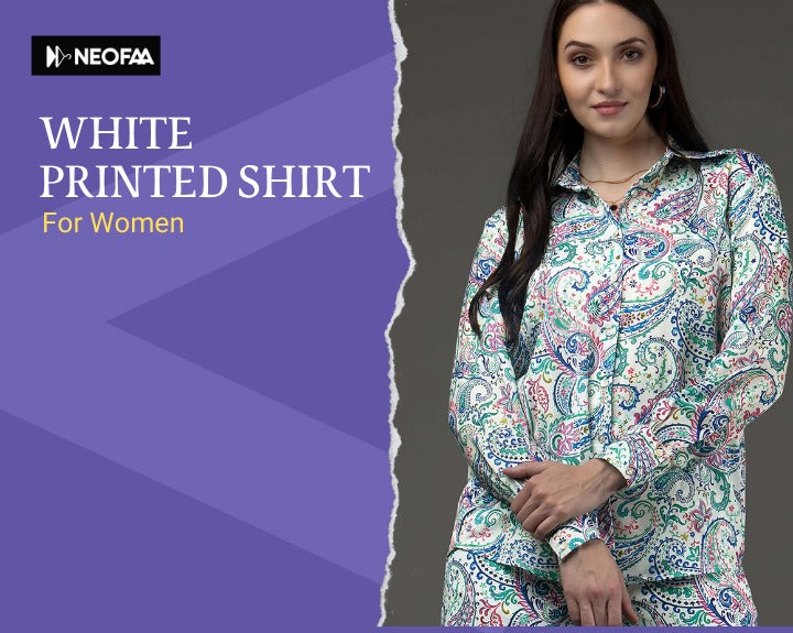 Simple Style: How Women Can Look Great with a White Printed Shirt