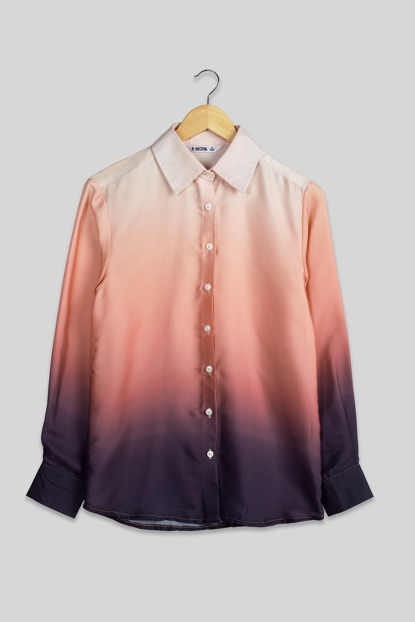 Designer Ombre Shirt For Women