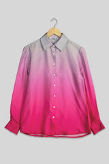 Designer Ombre Shirt For Women