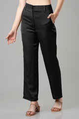 Luxurious Black Ladies Bottom Wear