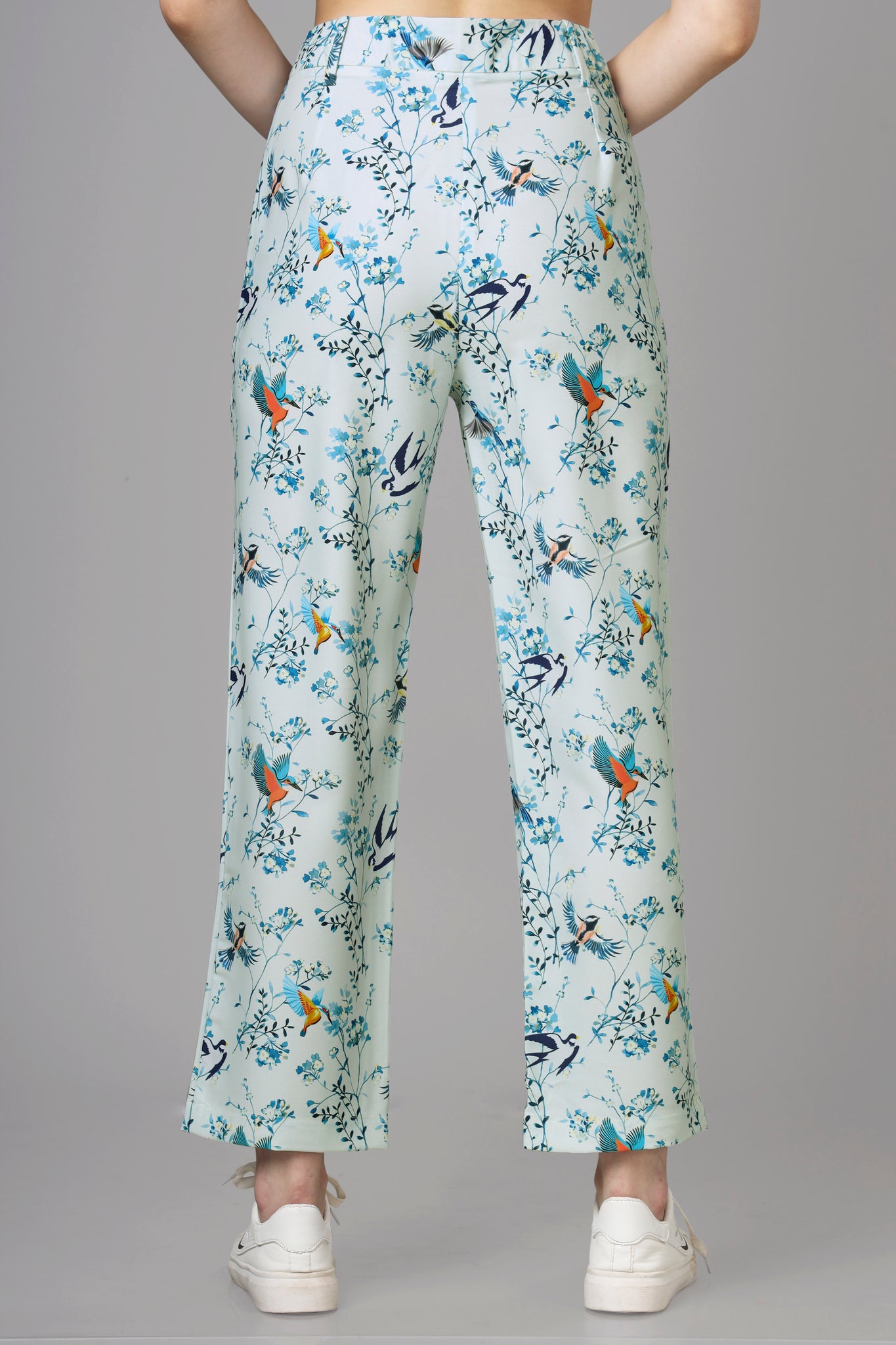 Trendy Floral Women's Trousers