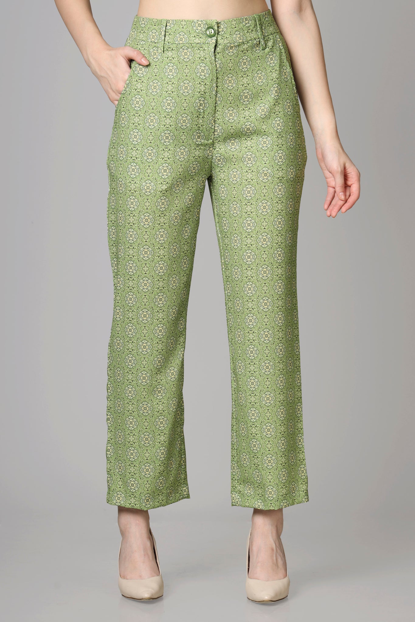 Seamless Floral Women's Trousers