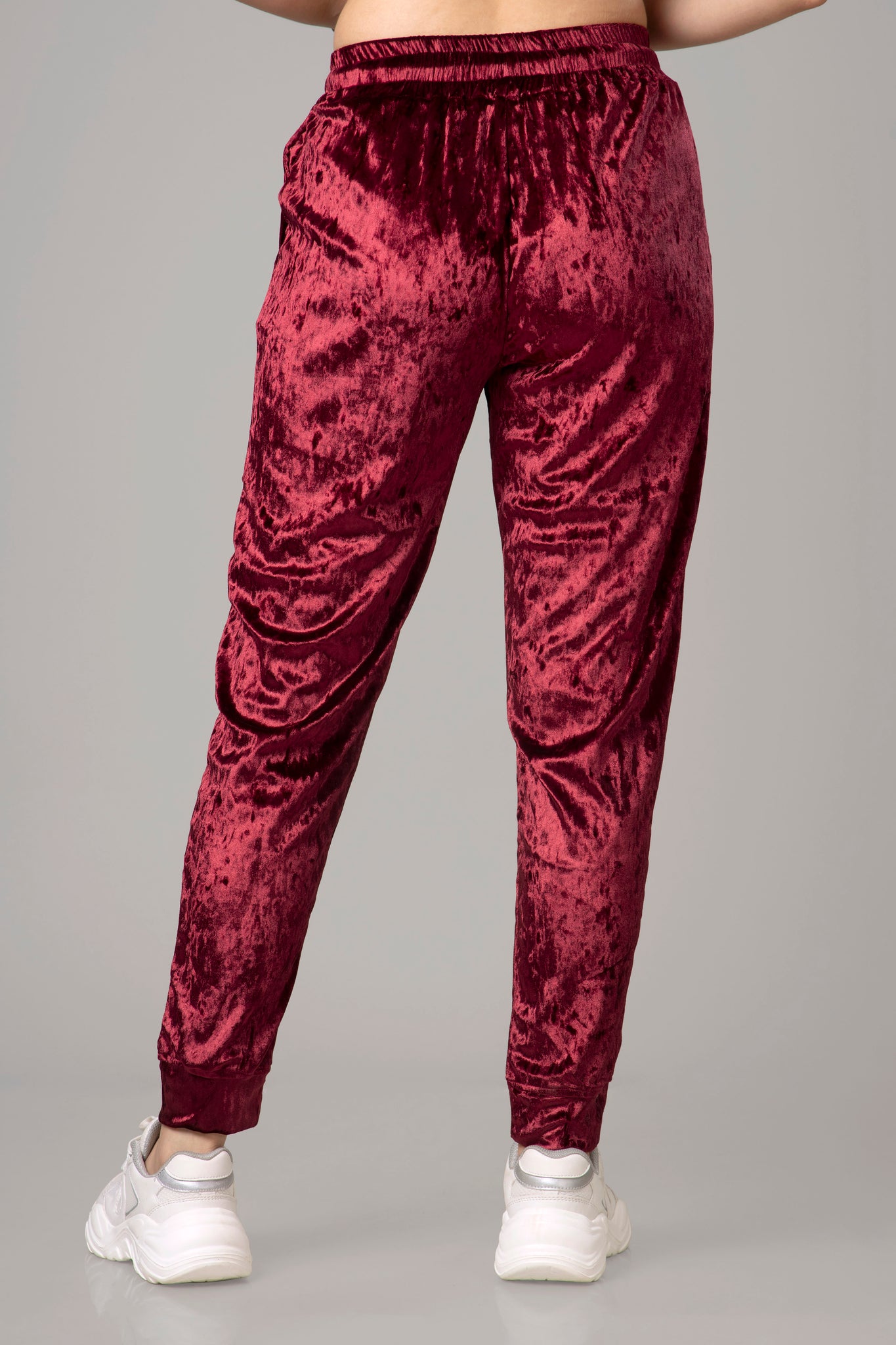 Maroon My Style Statement Jogger For Women