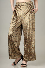 Specially Crafted Designer Velvet Bottom For Women