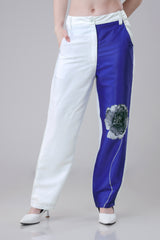 Royal Floral Women's Regular Fit Trouser