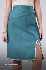 Coastal Breeze Cotton Womens Skirt