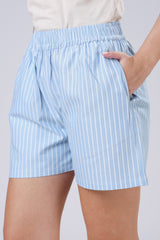 Fresh Stripe Womens Shorts - Clean Look, Bold Style