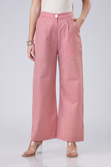 Vintage Button-Down Check Womens Bottom