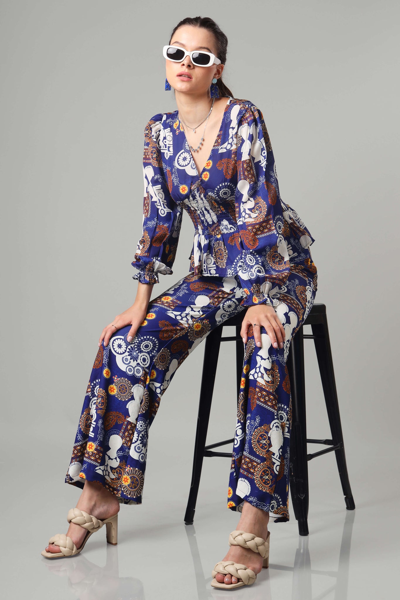 Classy Paisley Co-Ord Set For Women