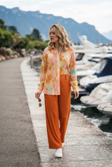 Dexiva Pleated Co-Ord Set For Women