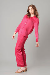 Hot Pink Co-Ord Set For Women