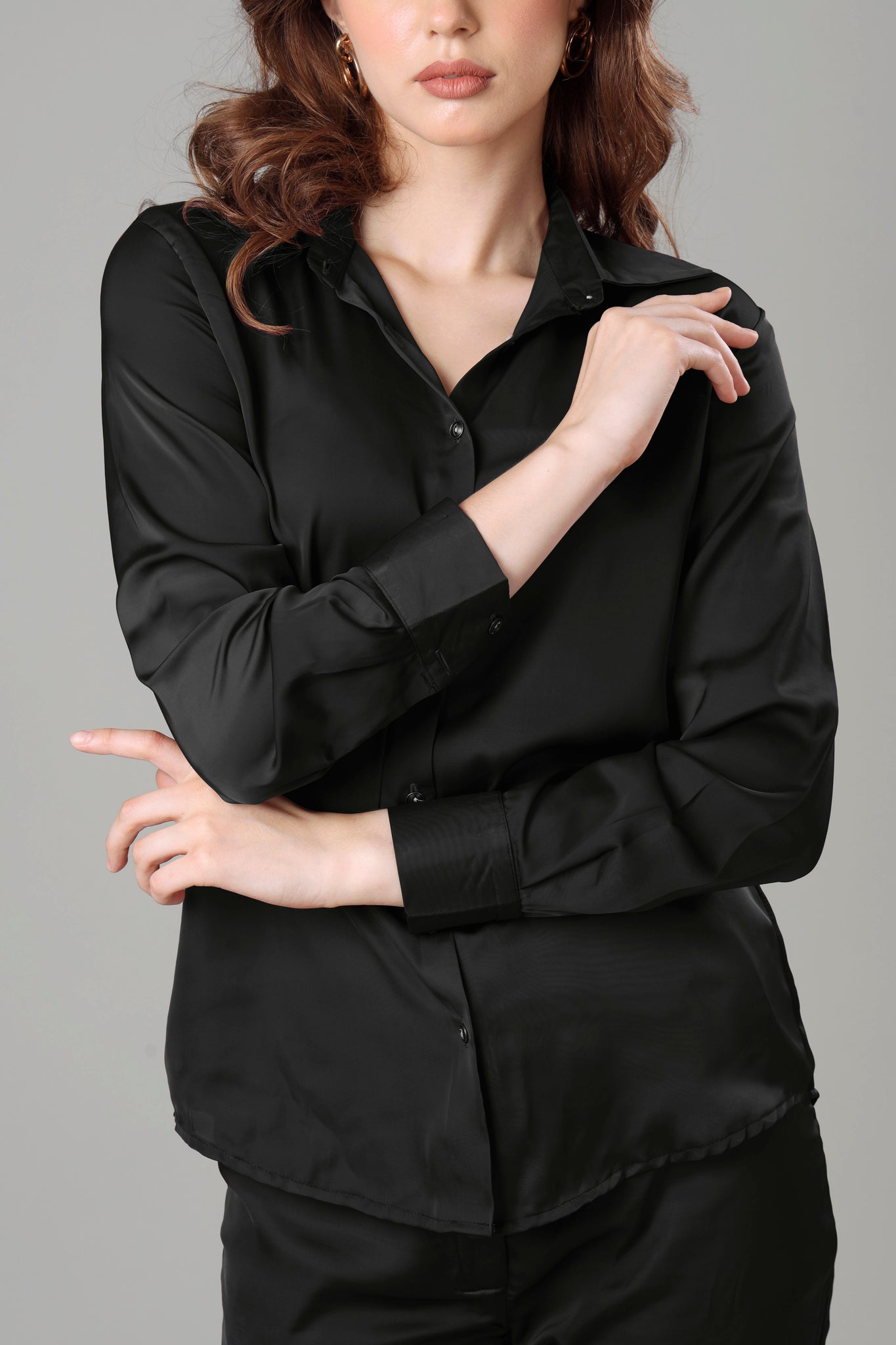 Luxurious Black Co-Ord Set For Women