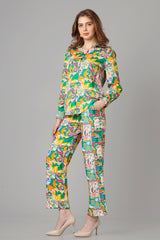 Trendy Abstract Co-Ord Set For Women
