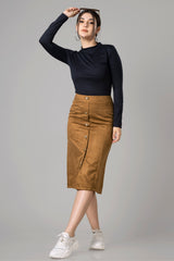 Women Skirt T-Shirt Co-Ord Set