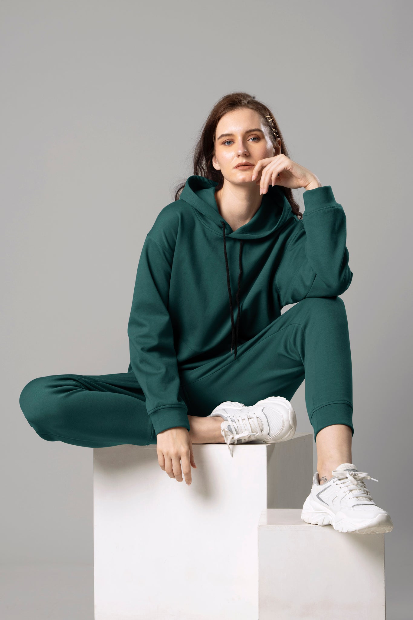 All-Day Comfort Hoodie and Pants Combo for Women