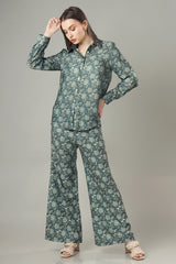 Embrace Style And Comfort In Our Floral Co-Ord Set