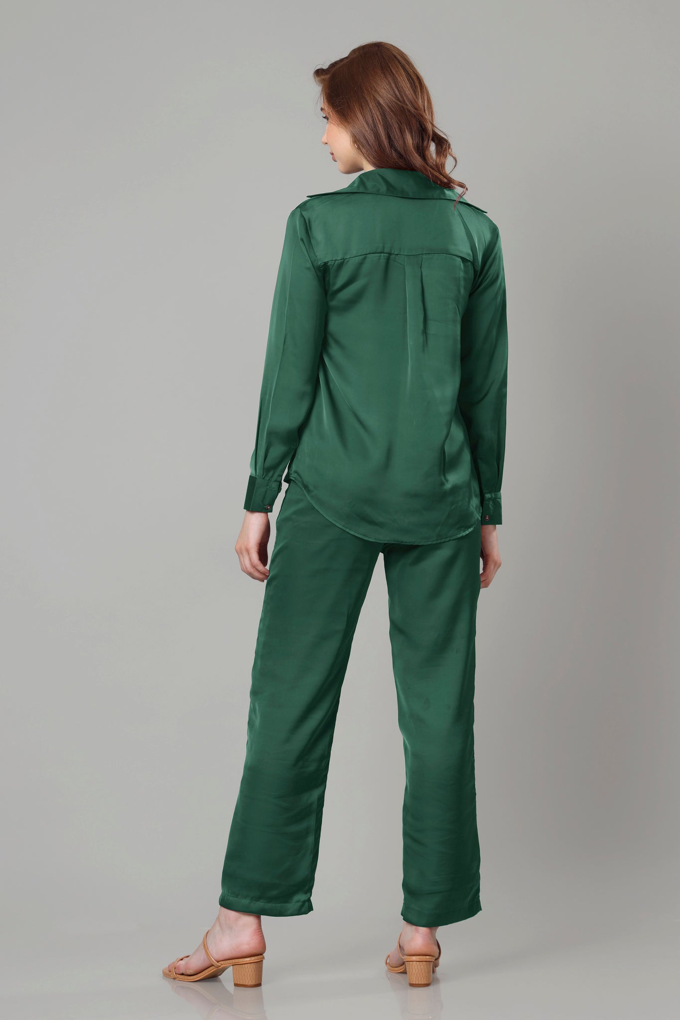 Luxurious Green Co-Ord Set For Women