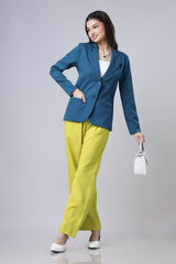 Woman's Formal Trouser And Jacket 3 Pic Co-Ord Set