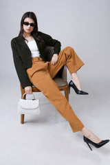 Woman's Formal Trouser And Jacket 3 Pic Co-Ord Set