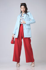 Woman's Formal Trouser And Jacket 3 Pic Co-Ord Set