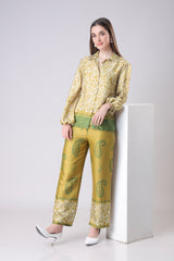 Ethnic Shirt And Pant Co-Ord Set For Women