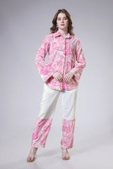 Velvet Glamour - Statement Womens Co-Ord Set For Retro Nights