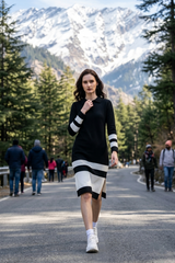 Exclusive Bodycon Polo Midi Dress For Women