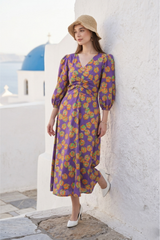 Trendy Women's Floral A Line Pure Cotton Maxi Dress