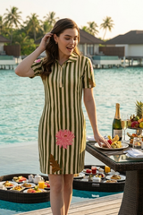 Romantic Women's Polo Dress For Your Reel Date Night