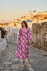 First Impression Maxi – Event-Perfect Purple Floral Dress