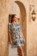 Velmira Pleated Womens Dress - 2026 Hit, Coastal Calm Vibe