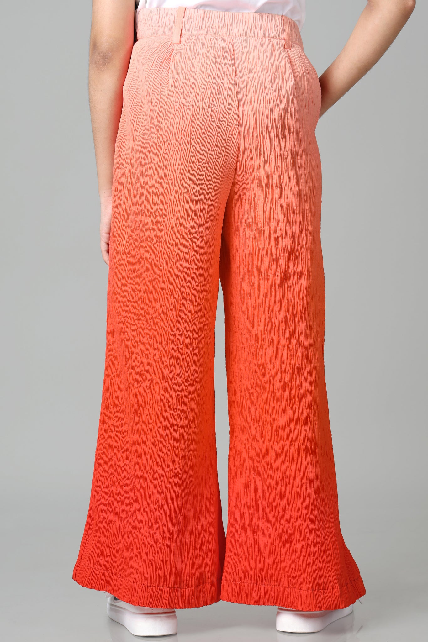 Ombre Pleated Bottom For Girls