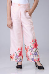 Crushing Out Loud - Printed Trouser For Girls