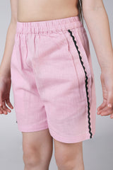 Easy Wear Girls Shorts - Soft Cotton And Travel Friendly
