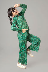 Exclusive Paisley Co-ord Set For Girls