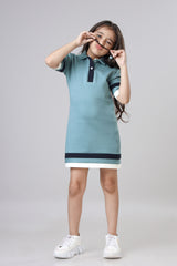 New Arrival Polo Midi Dress For Girls