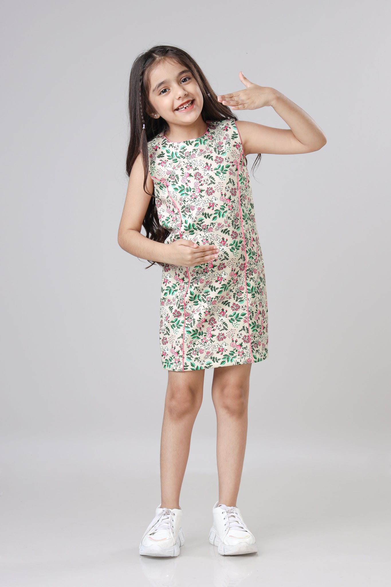 Exclusive Polo Short Dress For Girls - Main Image