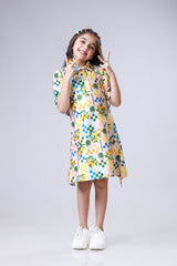 Retro Rewind - Girls Polo Maxi Dress With Y2K Feels