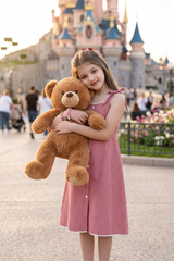 Retro Romance Cotton Girls Dress - Button Front, Cute Fit, Insta Favorite 💖