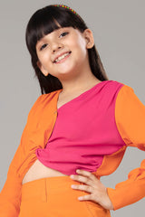 V Neck Top For Girls