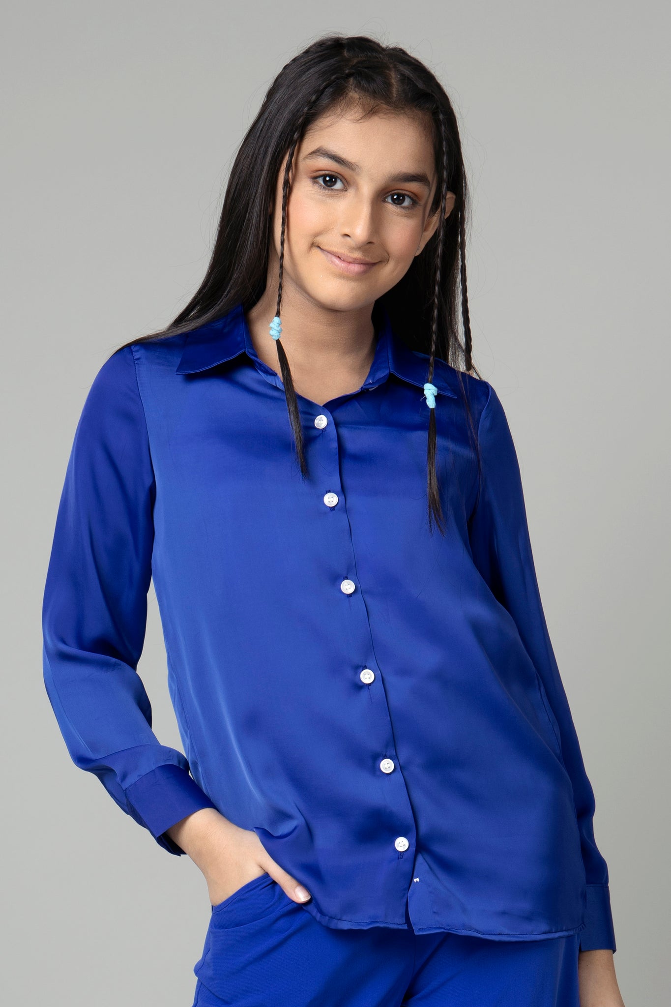 Cool Blue Shirt For Girls