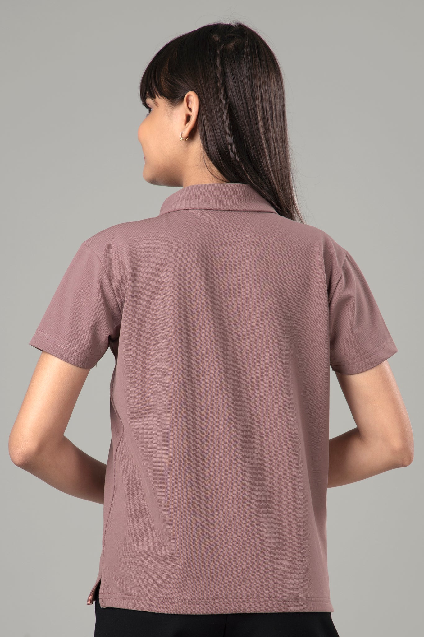 Exclusive Onion Purple Polo T-Shirt For Girls