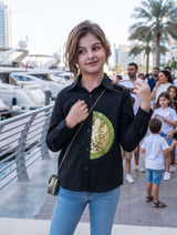Urban Patch Vibe Girls YOVA Shirt- Chill Fit, Hot Trend