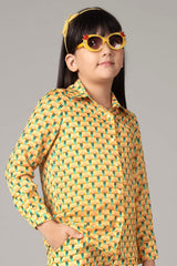 Lattice Shirt For Girls