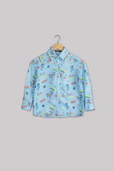 Trendy Baby Shark Shirt For Girls