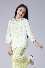 From Couch to Catch-Up: Playful Shirt For Girls