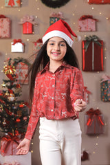 Xmas Addict Girls Shirt - Trendy Pick For True Christmas Lovers